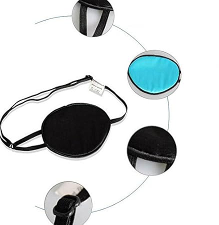 1pc Silk Eye Patch Elastic Eye Patches Lazy Eye Patches Single Eye