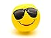 MrCUYA Emoji Inflatable Beach Balls 12-Pack of 12