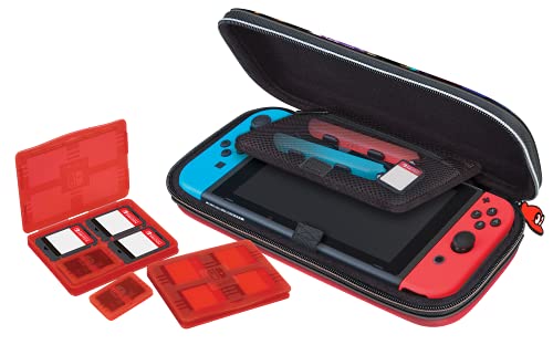 Officially Licensed Nintendo Switch Super Mario Odyssey Carrying Case Protective Deluxe Travel Case With Adjustable Viewing Stand Game Case Included Pricepulse