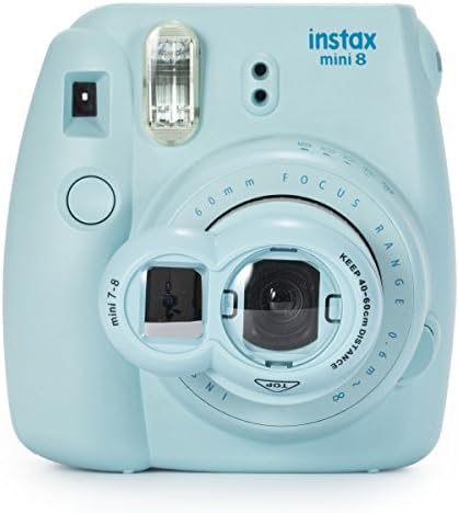 NodArtisan Compatible Mini 8 Selfie Lens with Self-Portrait Mirror for Instax Mini 8 8+ 9 7s, Polaroid PIC-300 and Instax Hello Kitty (Blue)