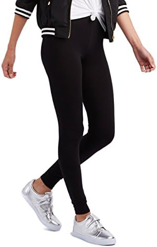 Ancal Leggings For Women's Ultra Soft Pants High Waist Warmers Black -Regular and Plus Size (12-24, Black)