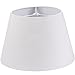 Lamp Shade IMISI Desk Lamp Table Lamp Shade Linen Fabric White Reading Lamp Shades 7.9 X 7.5 X 11.8 Inch Dining Standing White Lamp Shades for Men (one-Pack)