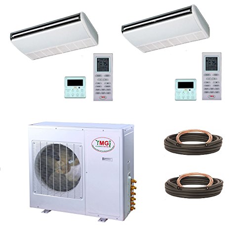 YMGI Dual Zone - 36000 BTU 3 Ton 21 SEER  Floor Ceiling Moun
