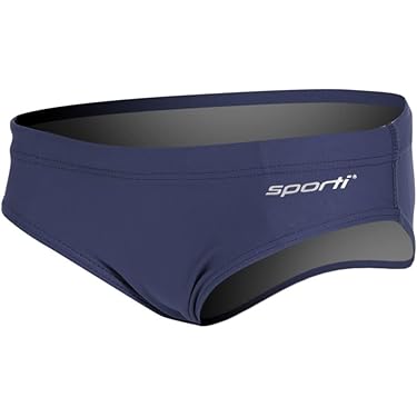 Sporti Boys Brief Swimsuit - Youth Athletic Swim Briefs For Lap Swimming