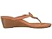 Vionic Women's, Park Orchid Mid Heel Wedge Sandals Caramel 9.5 M