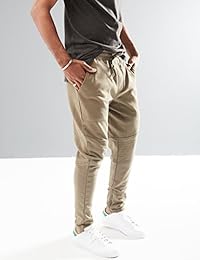 Rebel Canyon de los hombres Slim Fit tobillo cierre de cremallera Jogger Pant