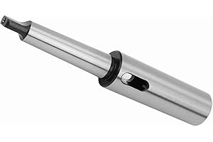 WSRY Extension Sleeve Morse Taper MT2 to MT2 Inside Drill BitHeavy Duty Woodworking Lathe Tailstock Live Center Crown, Drill Tool Collect Fixture Diameter 30mm Length 175mm