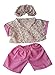 Nurse Outfit Teddy Bear Clothes Fit 14" - 18" Build-a-bear, Vermont Teddy Bears, and Make Your Own Stuffed Animals