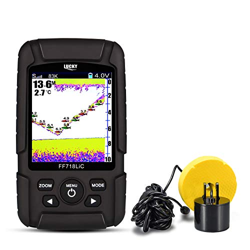 Lucky Fish Finder for Ice and Kayak fishing with Dual Frequency