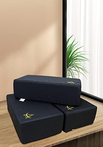 Agsnilove Meditation Cushion Yoga Bolster Pillow Thick High Density Foam Floor Seating Cushion for Yoga Meditation Living Room Sofa Balcony Outdoor