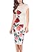 Vfemage Womens Elegant Floral Printed Cocktail Party Casual Pencil Dress