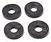 100 Pack EPDM Rubber Flat Washers, 5/8