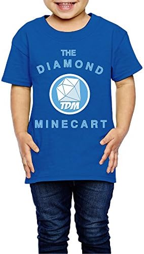 OKGOO Unisex Childrens/Kids The Diamond Minecart DAN TDM T-Shirts (2-6 Years)
