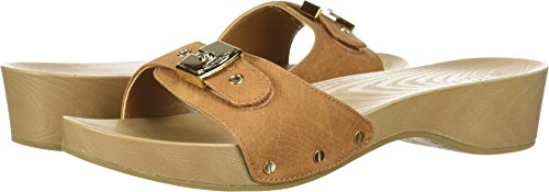 Dr. Scholl s Shoes Women s Classic Slide Sandal, Saddle Snake Print, 8 M US