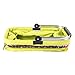 Market Basket with Insulated Cooler Compartment, Aluminum Handle, Collapsible Design, Reusable for Grocery, Farmer Market & Picnic (Leaves)