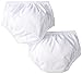 i play. Baby Reusable Absorbent Swim Diaper, White, 24 Months (Pack of 2)