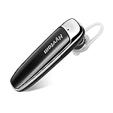 Bluetooth Headset, Hands Free Wireless Earpiece Sweatproof Earphone Noise Cancelling In-ear Earbuds With Microphone 28 Hours Playtimes Headphone Compatible with iPhone Samsung and Android Cell Phones