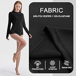 HISKYWIN Women's Long Sleeve UV Sun Protection Rash