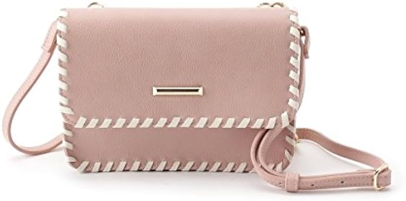 Amazon ハッシュアッシュ レディス Hushush Ladies Lバッグ かがりお財布ショルダーバッグ ベビーピンク 571 00 レディースバッグ 財布