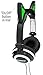 SoundBeast Cat Ear Headphones with Glowing Lights (Green)