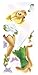 RoomMates Tinkerbell Peel and Stick Giant Wall Decal
