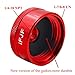 iFJF Aluminum Red Extended Run Gas Cap Adapter for Honda Generator EU20i,EU10i EU1000 EU1000i EU2000 EU2000i EU3000 EU3000i Handi,Champion 2000watt,Westinghouse 2200watt WH2200iXLT Generators