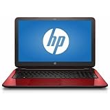 HP Red 15.6" HD Display Laptop (Intel Quad Core up to 2.66GHz Processor, 4GB RAM, 500GB HDD, DVDRW, Webcam, HDMI, RJ45, WIFI, Windows 10 Home) (Certified Refurbished)