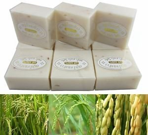 12 Bars - Pure Milky Jasmine Rice Milk & Pearl Soap 65g per Bar - Thumbnail 3