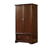 Sauder Palladia Armoire, Select Cherry finish