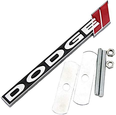 3D sports Auto Car Metal Front Grilles Grill Badge Emblem Fit for Dodge Charger Atos Dart challenger Spirit Colt