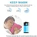 Hand Warmer - WITERY Portable Rechargeable Electric Heat/Hot Water Bag with Soft Velvet Cover - Ideal For Warm Your Hands/Pain Relief/Muscle Relaxation & Comfort Use and As Pillow Red