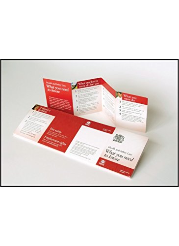 Caledonia Signs 58133 Pocket Guide, Law Poster (Pack of 25)