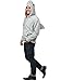 Rasta Imposta Men's Shark Hoodie, Grey, Medium