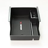 Fontic Black Durable Car Center Console Armrest Secondary Storage Box Glove Pallet for Chevrolet Malibu 2016