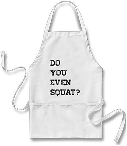 Vintage Apron Squat White One size