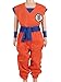 Dragon Ball Children Costume, Son Gokus Training Suit at Master Roshis(110 Orange/Blue