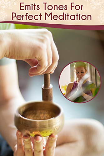 Tibetan Singing Bowl Set by Ohm Store — Meditation Sound Bowl Handcrafted in Nepal for Yoga, Chakra Healing, Mindfulness… - Image 7