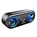 ZoeeTree S8 Bluetooth Speakers V5.0, Speakers Bluetooth Wireless with 10W HD Sound and Rich Bass, LED Flashing Light, 12H Playtime, Built-in Mic, Portable Speaker Works with Alexa