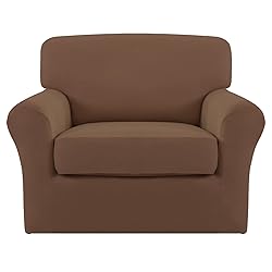 Easy-Going 2 Pieces Microfiber Stretch Chair