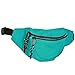 DALIX Small Fanny Pack Waist Pouch S XS Size 24 to 31 in Aqua