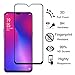 OnePlus 6T Screen Protector, LankXin 2.5D Full Coverage Tempered Glass Screen Protector for OnePlus6T-Black（2 Pack）