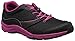 Vionic Women's Action Kona Lace-up Walking Fitness Shoes - Ladies Sneakers with Concealed Orthotic Support Black 7.5 M US