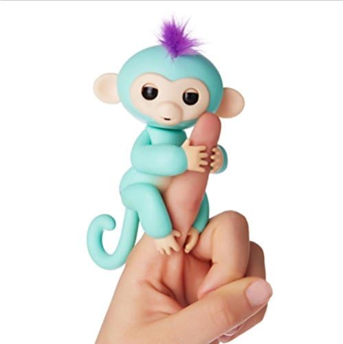 Fingerlings Monkey, UTONG Fingerlings Monkey Electronic Little Pet Baby Children Kids Toy (Green)