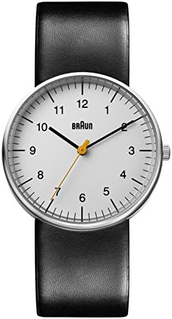Amazon.com: Braun Mens 3-Hand Analogue Quartz Watch, Black Dial