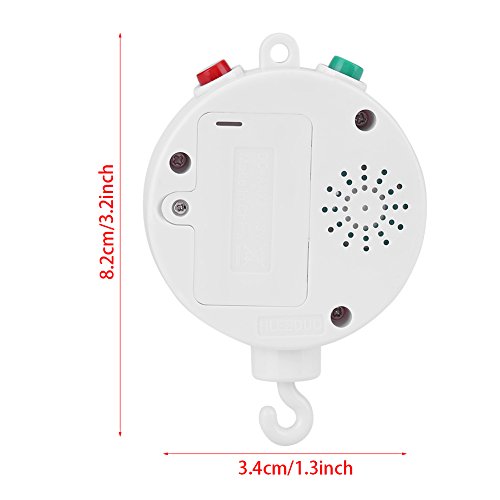 image for Yosoo Crib Musical Box, Baby Infant Bed Hanging Music Electric Bell wi