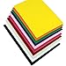 Faux Leather Fabric PVC Vinyl Craft Leather for DIY Hair Bows Headband Earrings A4 Size, 10 Colors (Bright)