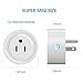 Wifi Smart Plug, Wi-Fi Smart House Devices Light Switch Power Outlet Timer Plug Compatible with Alexa Echo & Google Home Remote Control Through a Smart Phone From Anywhere Anytime ( 2 Pack )