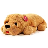 Niuniu Daddy 24 Inches Super Soft Stuffed Dog Plush Puppy Pillow Animal Hugging Pillow Plush Cute Stuffed Animal Toy for Kids