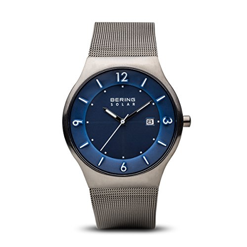 BERING Reloj Analógico para Hombre de Energía Solar