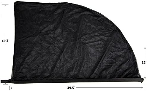 Car Window Curtain Cover Sun Shade Rear Side Window Baby Sun Shade Auto Window Mesh Auto Insect Screen (39.4"x20")